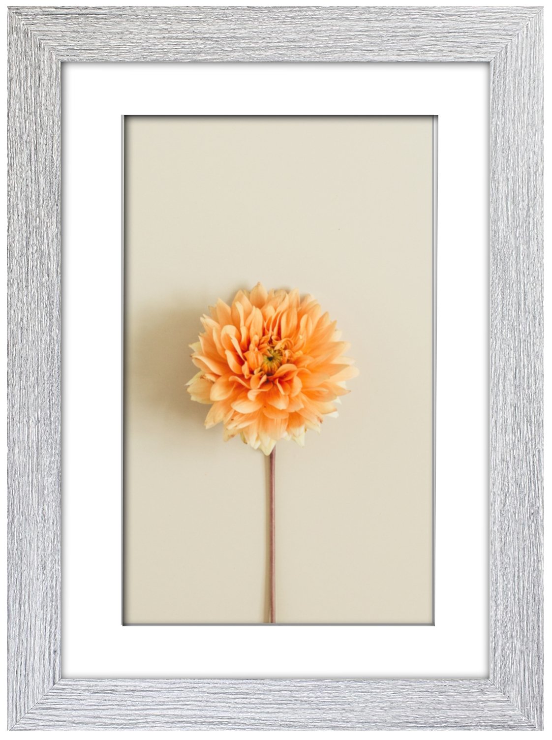 A3 Picture Frame with Card Mount, Light Grey, Set of 6, A3 Art Print & Poster Photo Frame - Daily Buy
