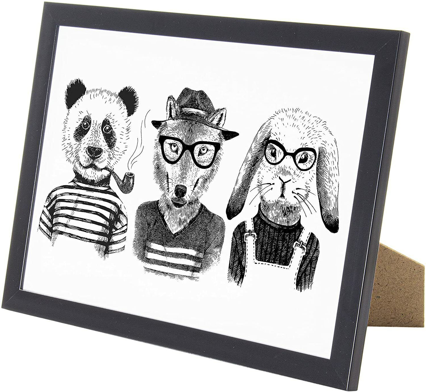 A4 Picture Frame, Black, Set of 2, A4 Photo Frame, A4 Art Print, Certificate & Poster Photo Frame - Daily Buy