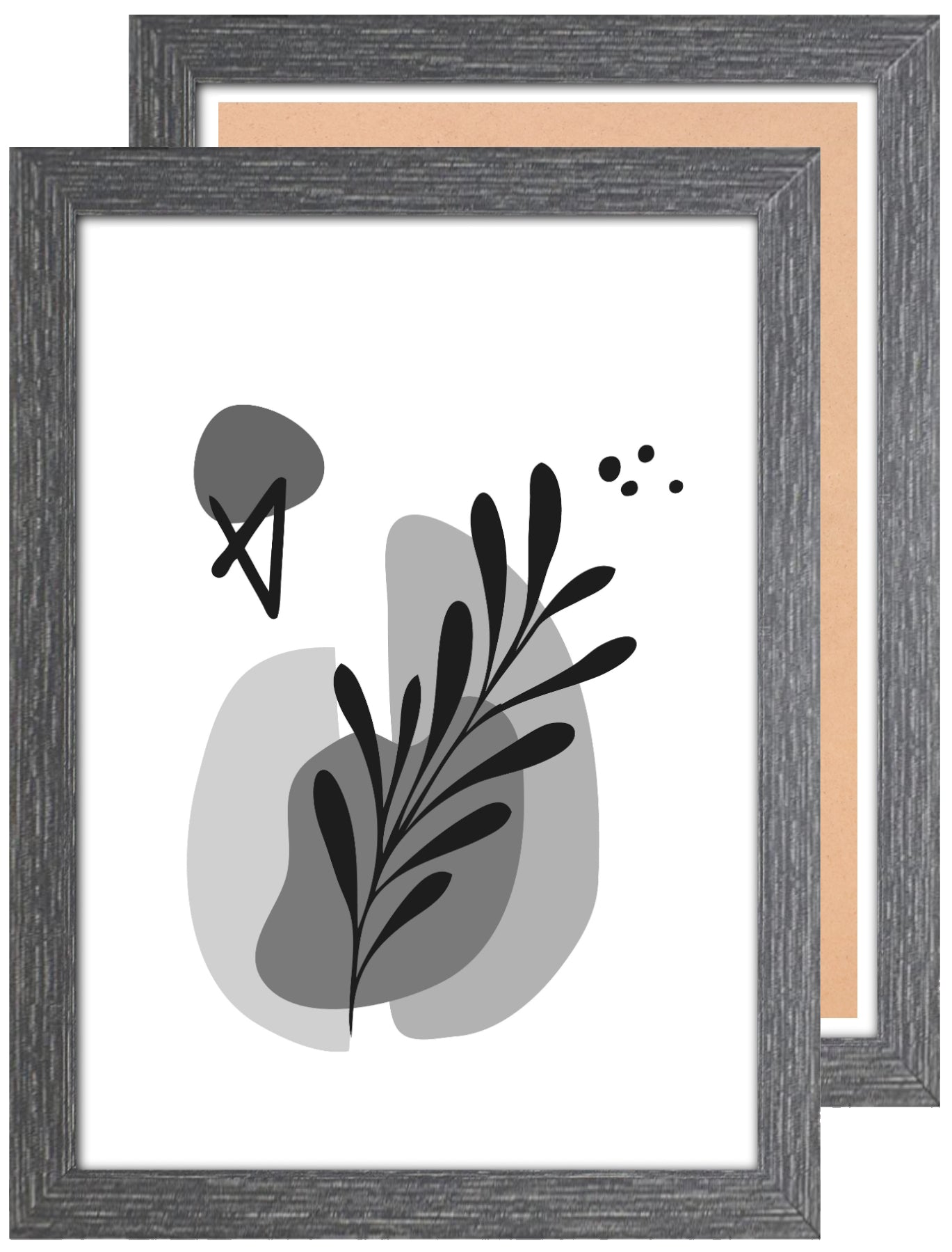 A4 Picture Frame, Dark Grey, Set of 2, A4 Photo Frame, A4 Art Print, Certificate & Poster Photo Frame - Daily Buy