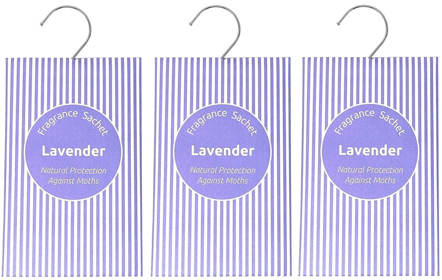 Wardrobe Air Freshener & Moth Repellent, 3 Pack, Lavender, Fragrance Sachets - Daily Buy