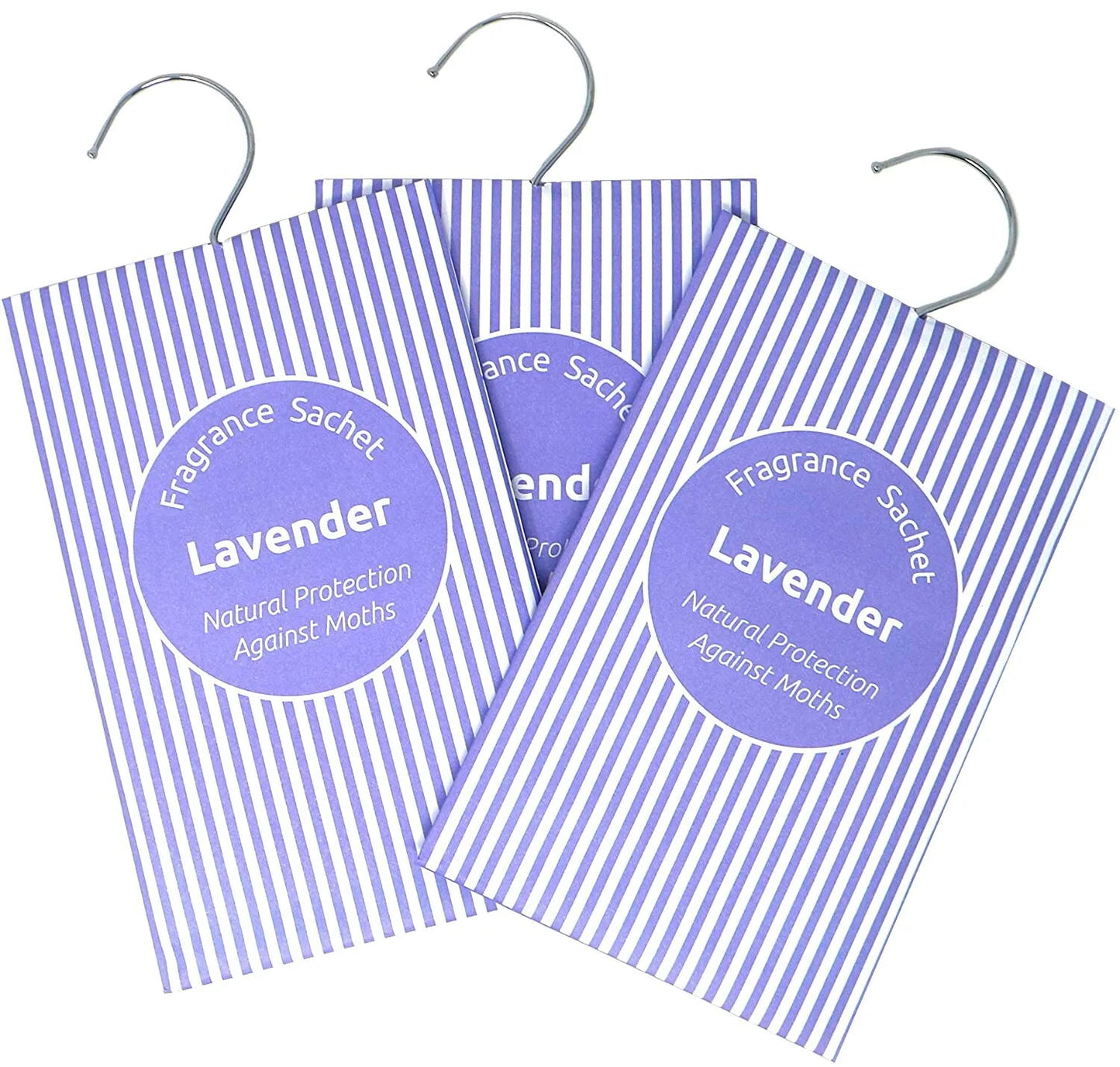 Wardrobe Air Freshener & Moth Repellent, 3 Pack, Lavender, Fragrance Sachets - Daily Buy