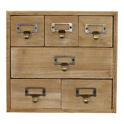 6 Drawer Storage Unit, Trinket Drawers - Daily Buy