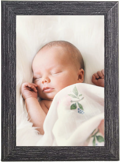 6 x 4 Picture Frame, Charcoal, Photo Frame, 6” x 4” (15cm x 10cm) - Daily Buy