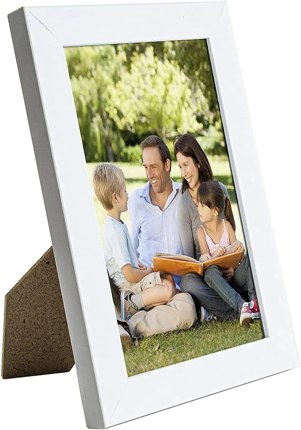 6 x 4 Picture Frame, Set of 2, White, Photo Frame, 6” x 4” (15cm x 10cm) - Daily Buy