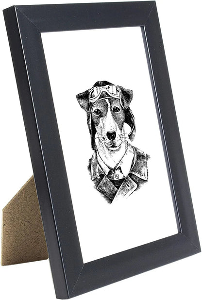 6 x 4 Picture Frame, Set of 3, Black, Photo Frame, 6” x 4” (15cm x 10cm) - Daily Buy