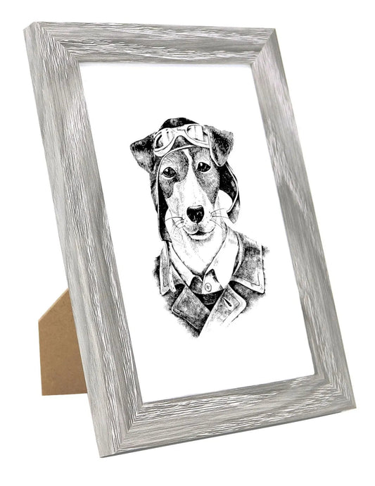6 x 4 Picture Frame, Set of 3, Light Grey, Photo Frame, 6” x 4” (15cm x 10cm) - Daily Buy