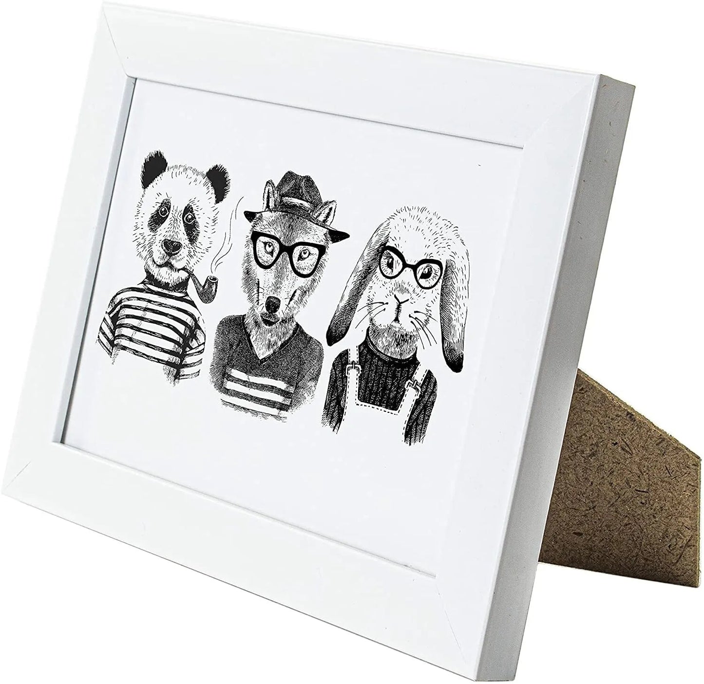 6 x 4 Picture Frame, Set of 3, White, Photo Frame, 6” x 4” (15cm x 10cm) - Daily Buy
