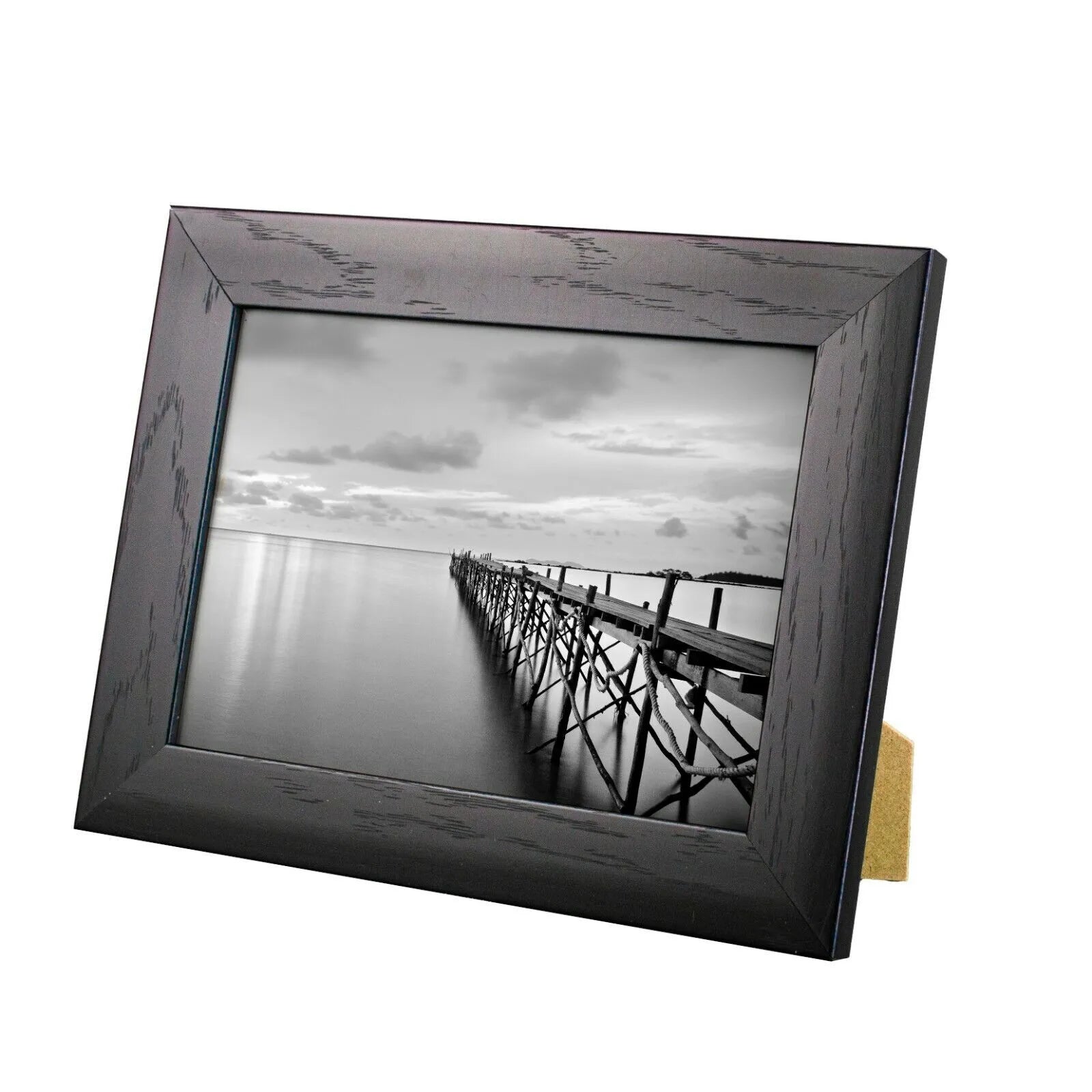 7 x 5 Picture Frame with Card Mount, Set of 3, Black, Photo Frame, 7” x 5” (13cm x 18cm) - Daily Buy