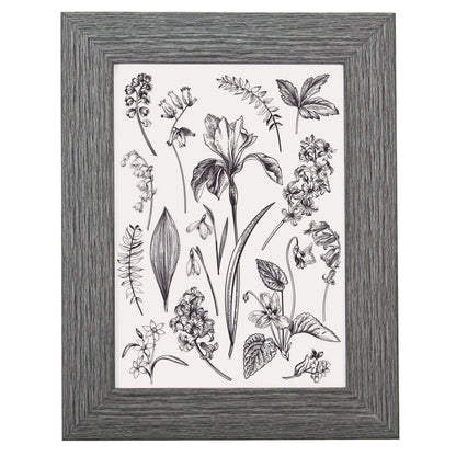7 x 5 Picture Frame with Card Mount, Set of 3, Dark Grey, Photo Frame, 7” x 5” (13cm x 18cm) - Daily Buy
