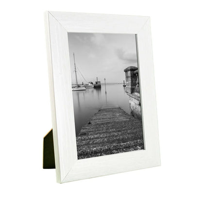 7 x 5 Picture Frame with Card Mount, Set of 3, White, Photo Frame, 7” x 5” (13cm x 18cm) - Daily Buy
