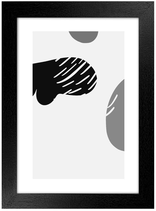 A3 Picture Frame with Card Mount, Black, A3 Art Print & Poster Photo Frame - Daily Buy