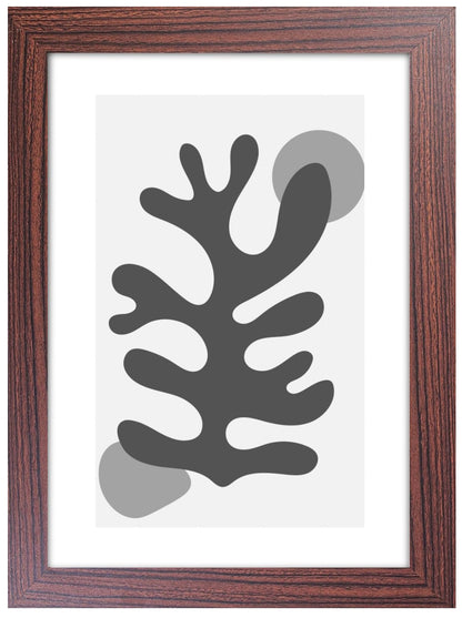 A3 Picture Frame with Card Mount, Brown, A3 Art Print & Poster Photo Frame - Daily Buy