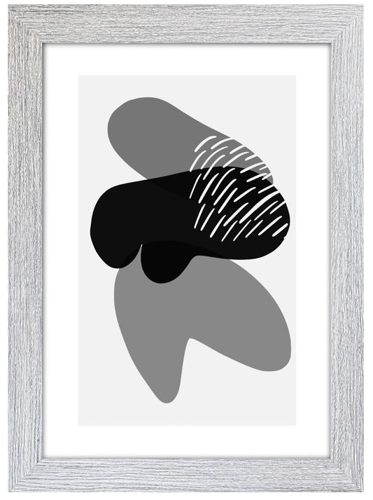 A3 Picture Frame with Card Mount, Light Grey, A3 Art Print & Poster Photo Frame - Daily Buy