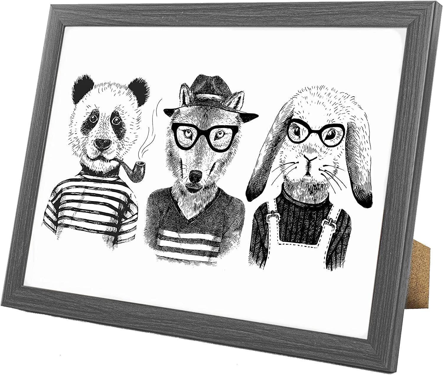 A4 Picture Frame, Dark Grey, Set of 3, A4 Photo Frame, A4 Art Print, Certificate & Poster Photo Frame - Daily Buy