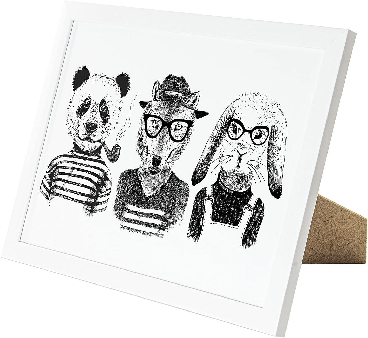 A4 Picture Frame, White, Set of 2, A4 Photo Frame, A4 Art Print, Certificate & Poster Photo Frame - Daily Buy