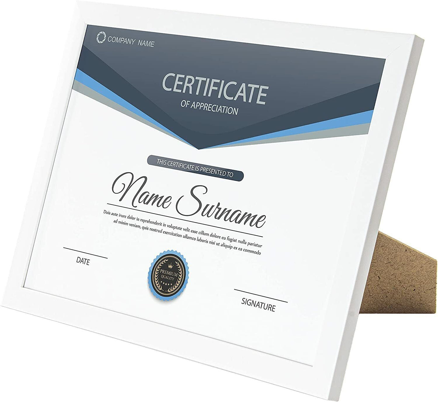 A4 Picture Frame, White, Set of 2, A4 Photo Frame, A4 Art Print, Certificate & Poster Photo Frame - Daily Buy
