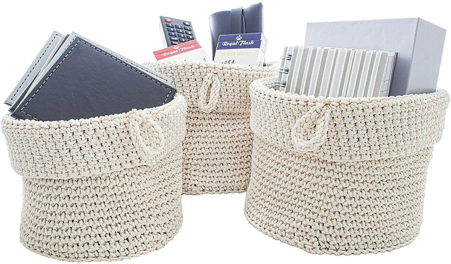 Crochet Storage Baskets