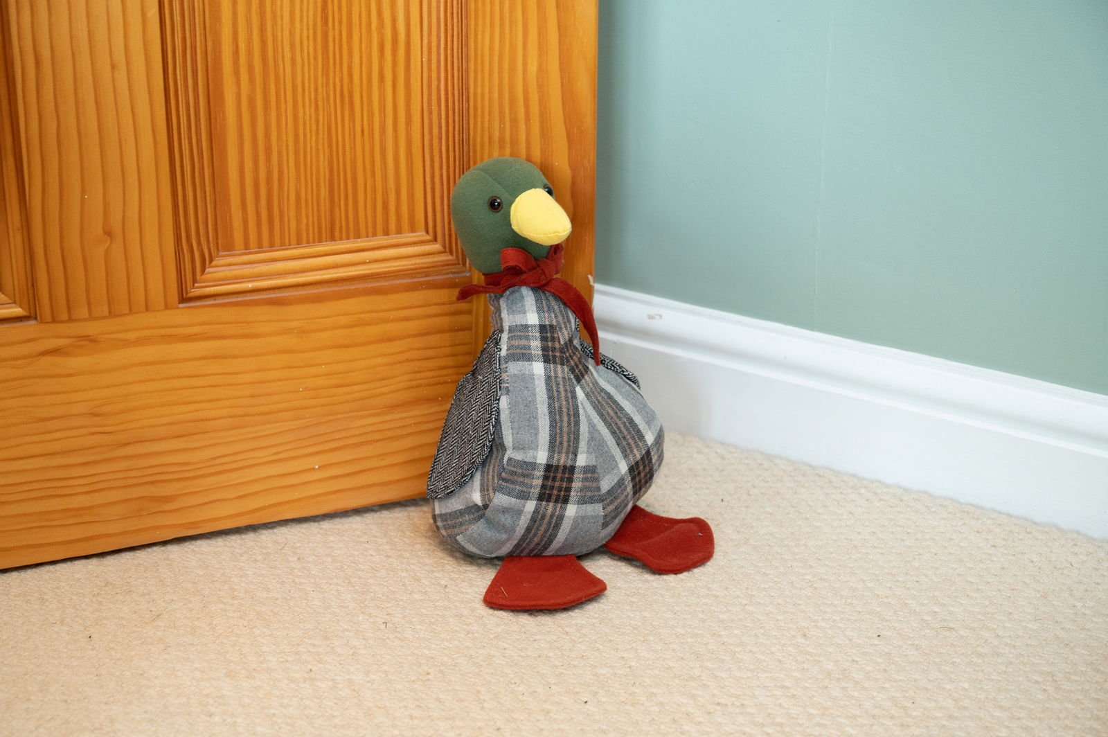 Duck Fabric Door Stop 32cm - Daily Buy