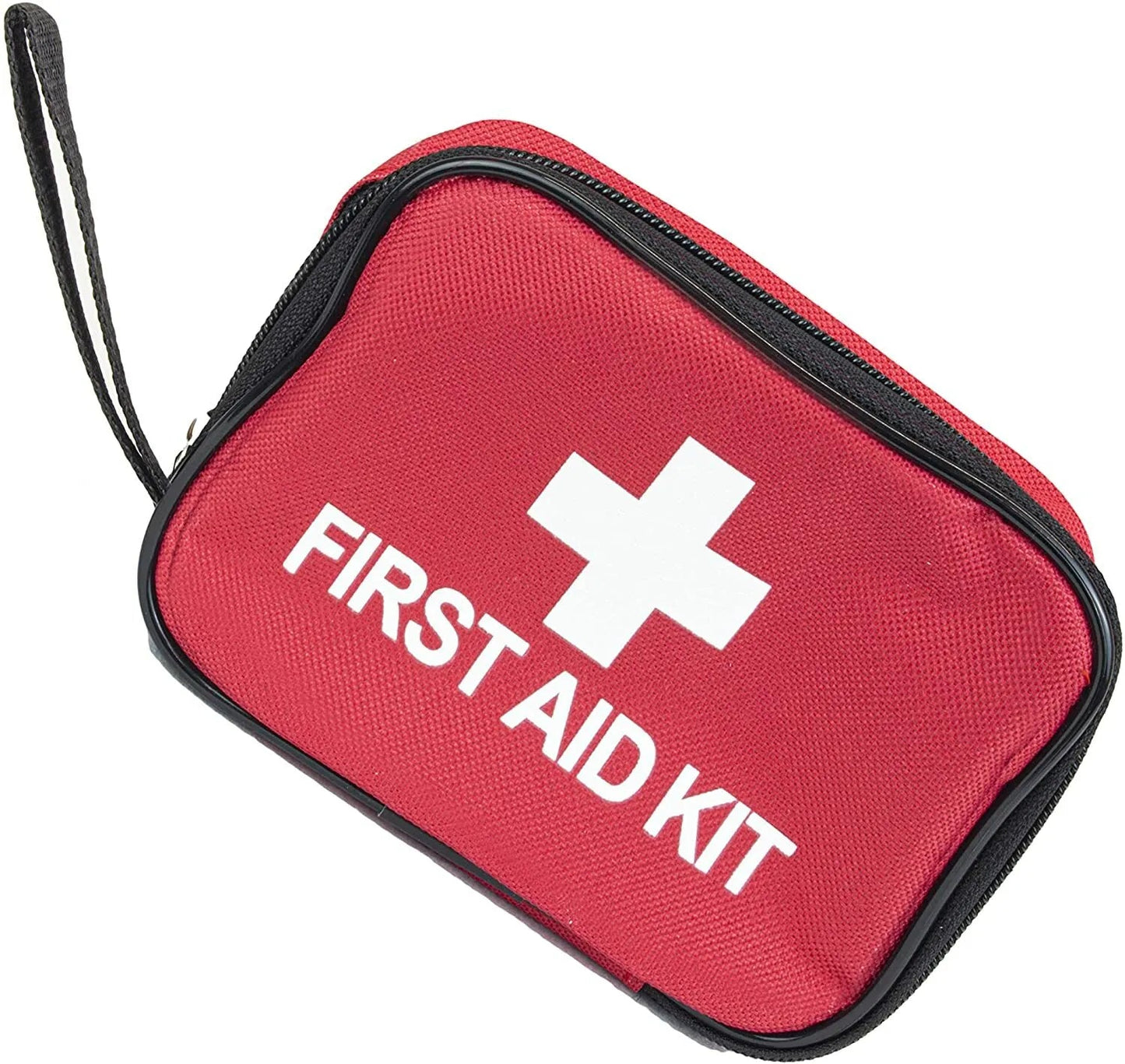 First Aid Kit, 45 Pieces, Emergency Medical Bag, Red, Medical Pouch - Daily Buy