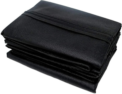 Garment Covers, Long, Set of 3, Black, 152cm x 61cm (60" x 24"), Dress & Suit Bags - Daily Buy