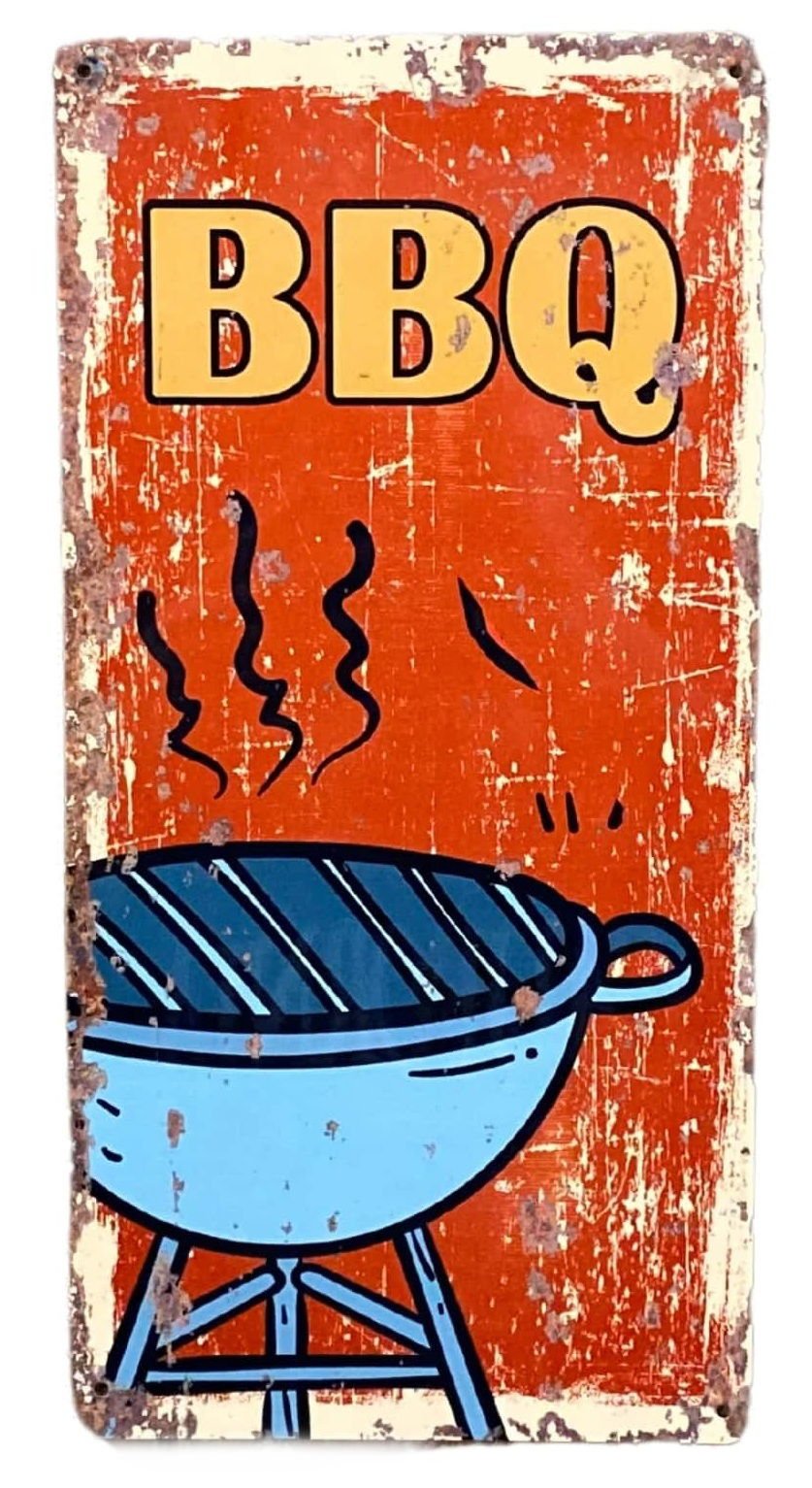 Metal Wall Sign - BBQ Barbeque - Daily Buy