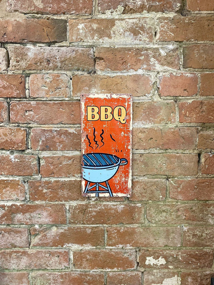 Metal Wall Sign - BBQ Barbeque - Daily Buy