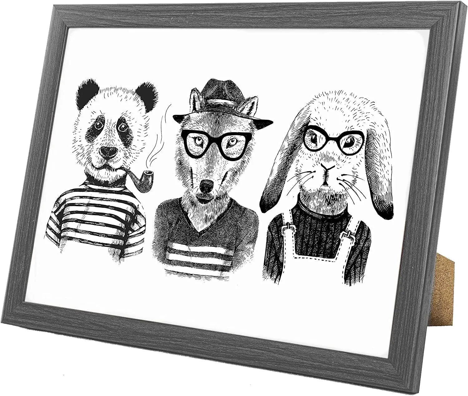 A4 Picture Frame, Dark Grey, A4 Photo Frame, A4 Art Print, Certificate & Poster Photo Frame.