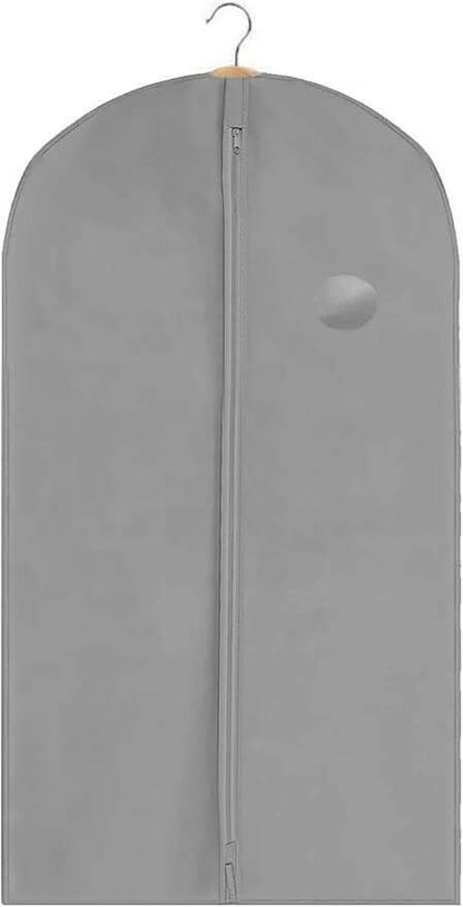 Short Garment Cover, Grey, 100cm, Dress & Suit Bags - Daily Buy