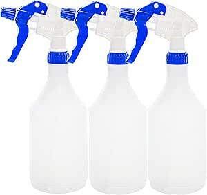 Blue Spray Bottles