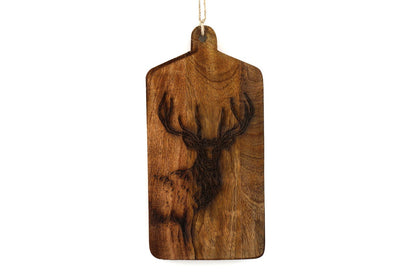 Stag Engraved Wooden Cheese Board - Daily Buy