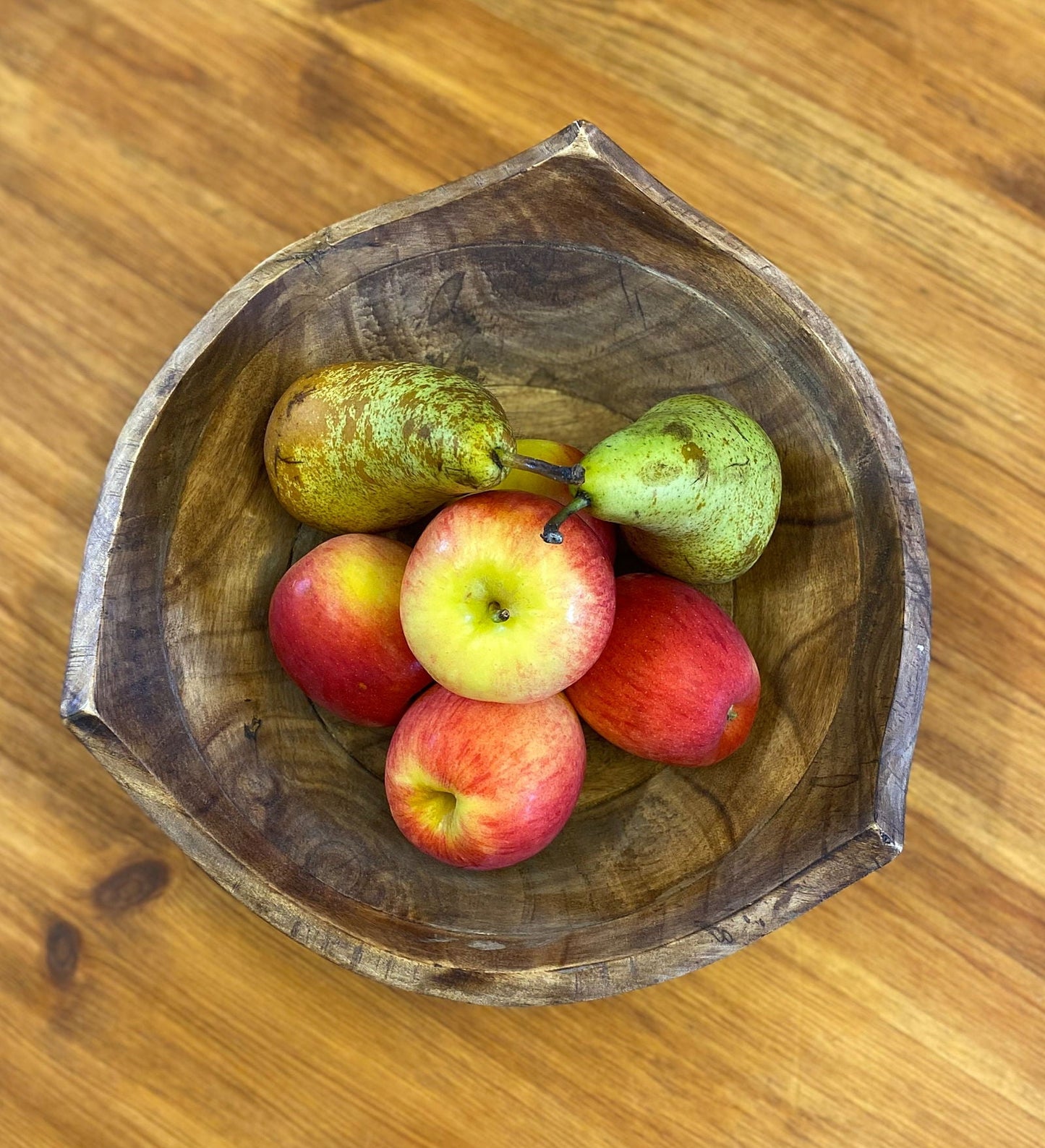 Triangular Shaped Wooden Bowl 28cm - Daily Buy