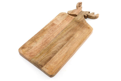 Wooden Deer Chopping Board 45cm - Daily Buy